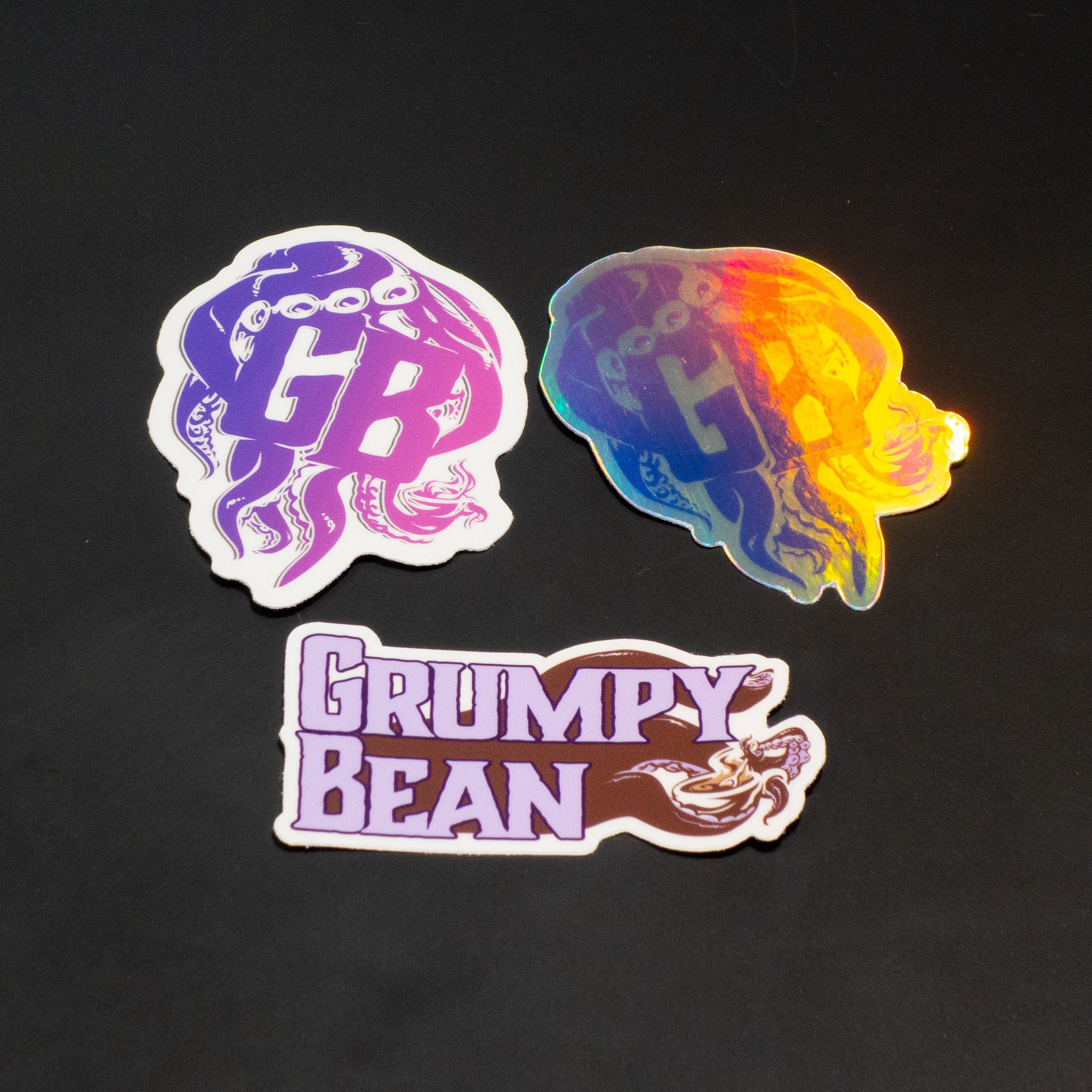 Grumpy Bean Stickers